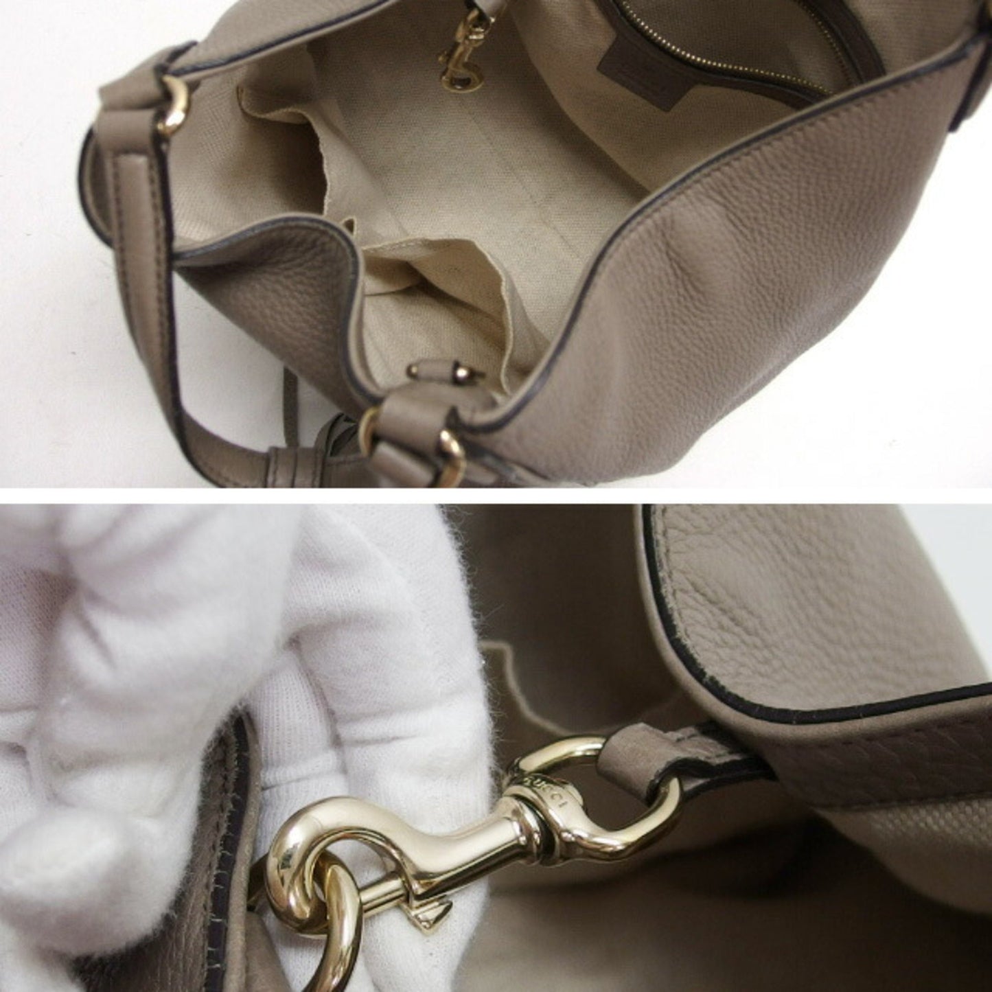 Gucci Brown Leather Soho