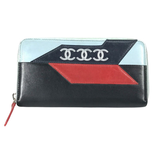 Chanel Black Leather Triple Coco