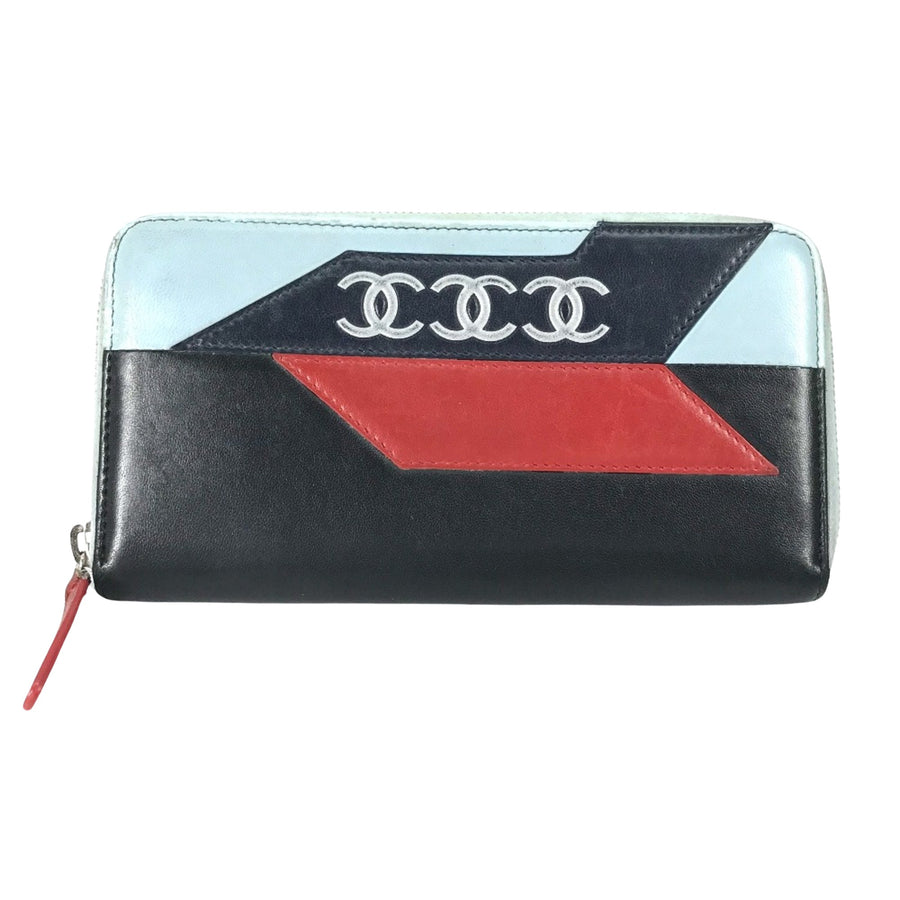 Chanel Black Leather Triple Coco