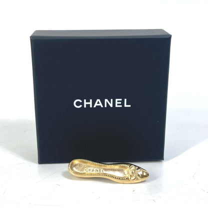 Chanel Gold Gold Plated Coco Mark
