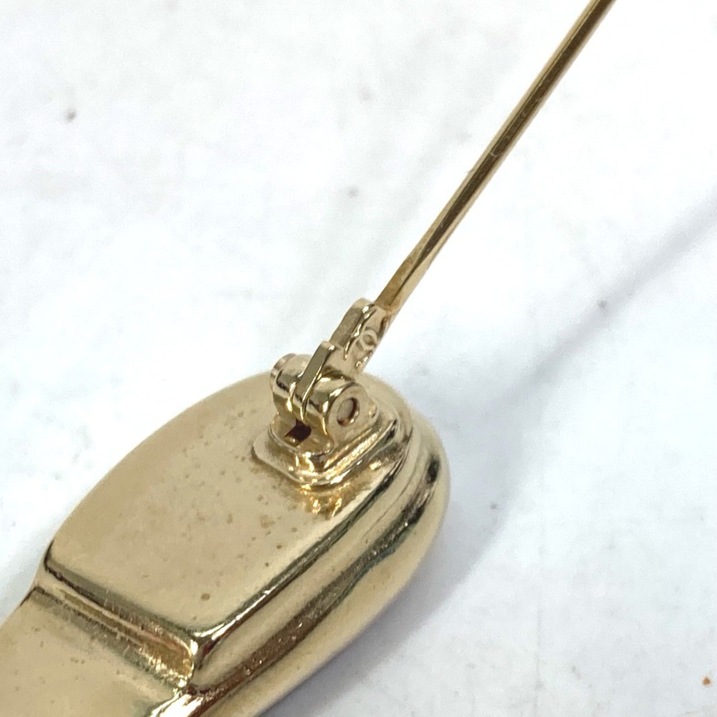 Chanel Gold Gold Plated Coco Mark