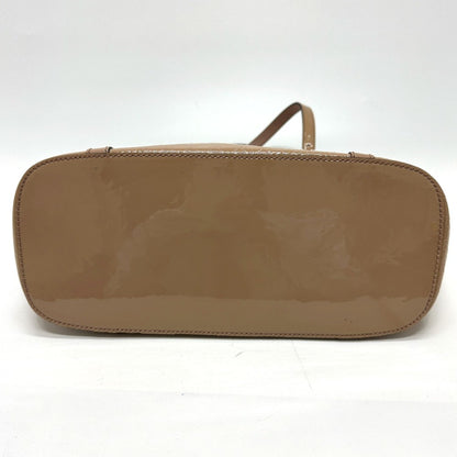Gucci Brown Patent Leather Micro Guccissima