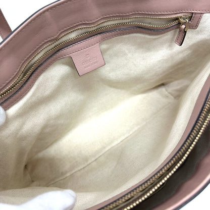 Gucci Brown Patent Leather Micro Guccissima