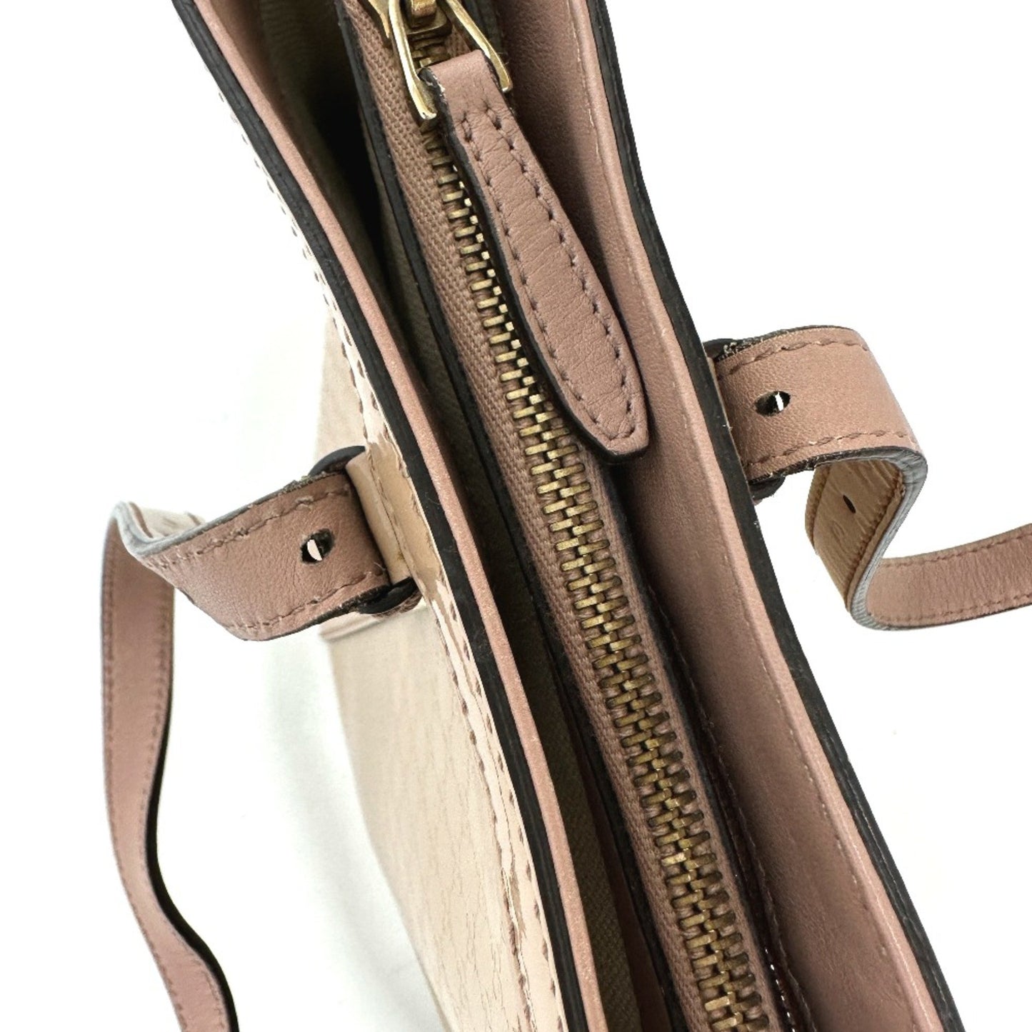 Gucci Brown Patent Leather Micro Guccissima