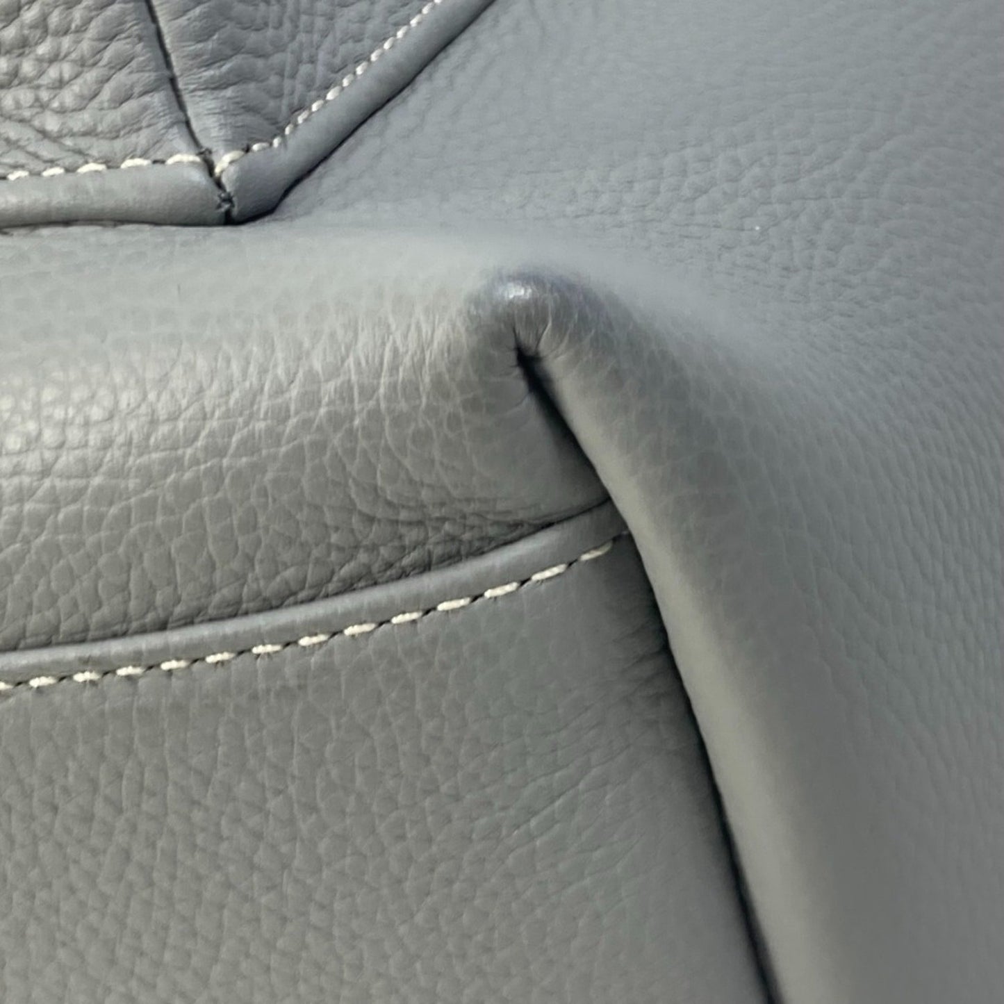 Dior Gray Leather Rider