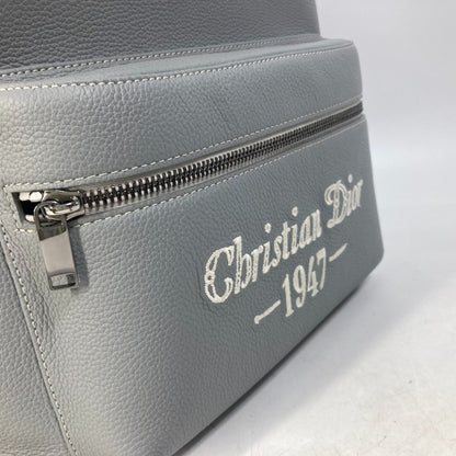 Dior Gray Leather Rider