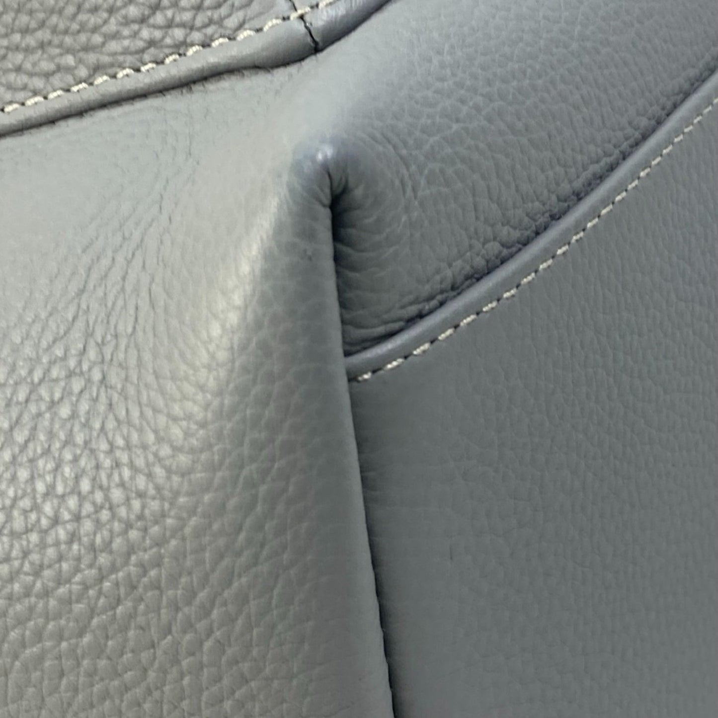 Dior Gray Leather Rider