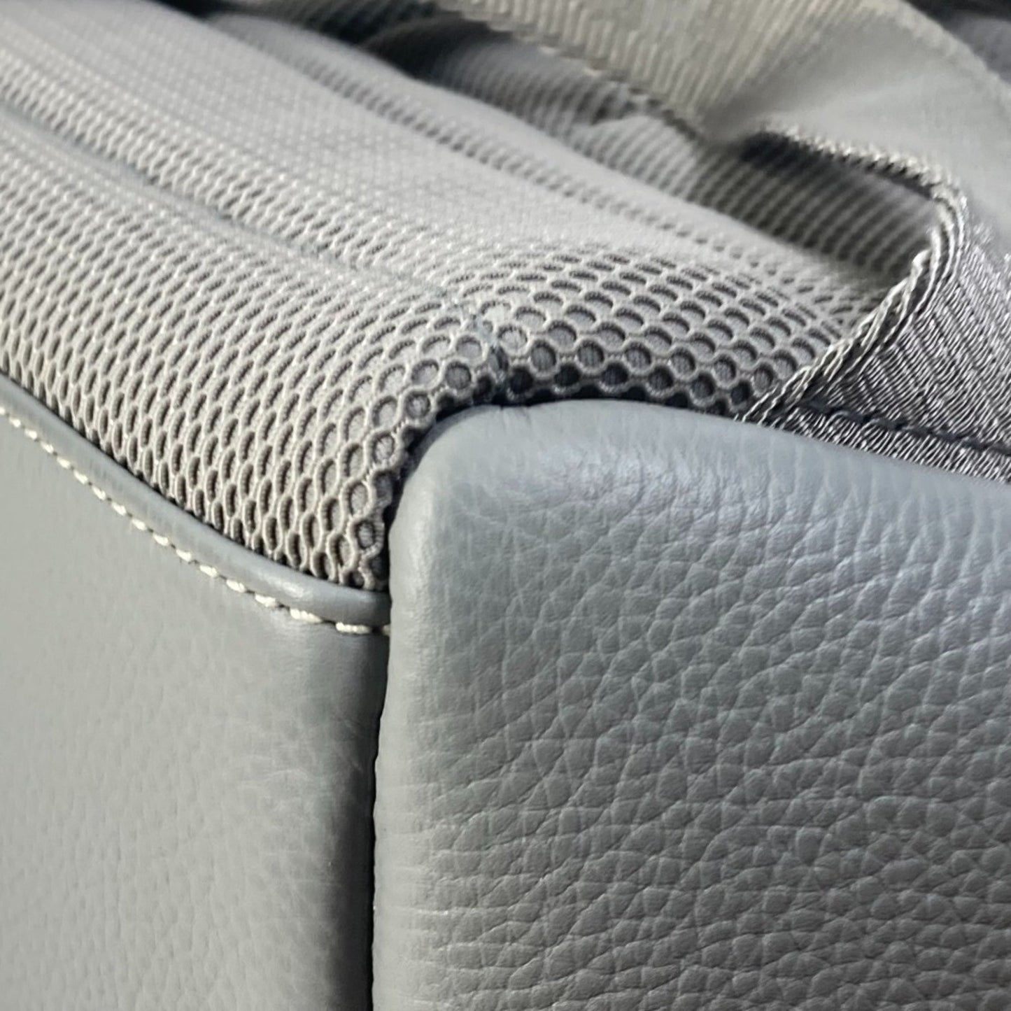 Dior Gray Leather Rider