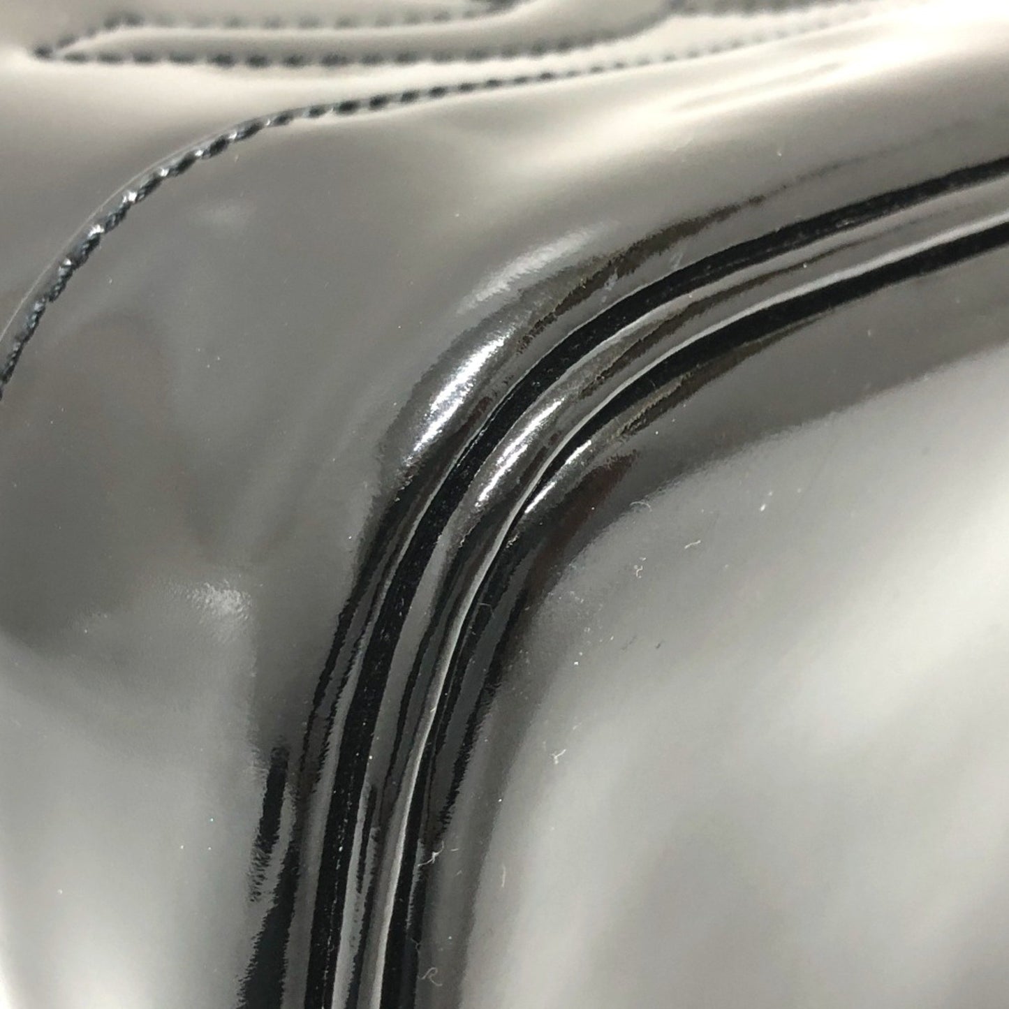 Chanel Black Patent Leather Vanity