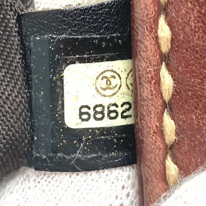 Chanel Brown Leather Wild Stitch