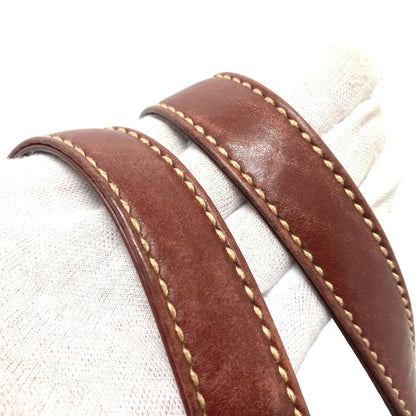 Chanel Brown Leather Wild Stitch