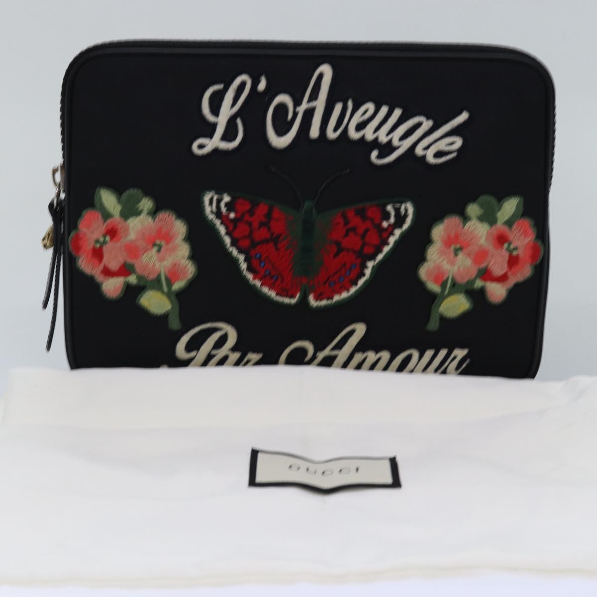 Gucci Black Canvas Techno