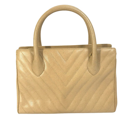 Chanel Brown Leather Wild Stitch