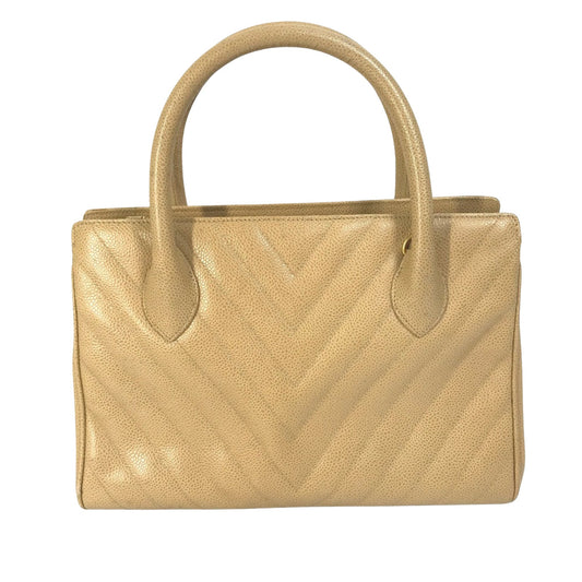 Chanel Brown Leather Wild Stitch
