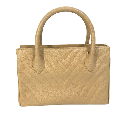 Chanel Brown Leather Wild Stitch