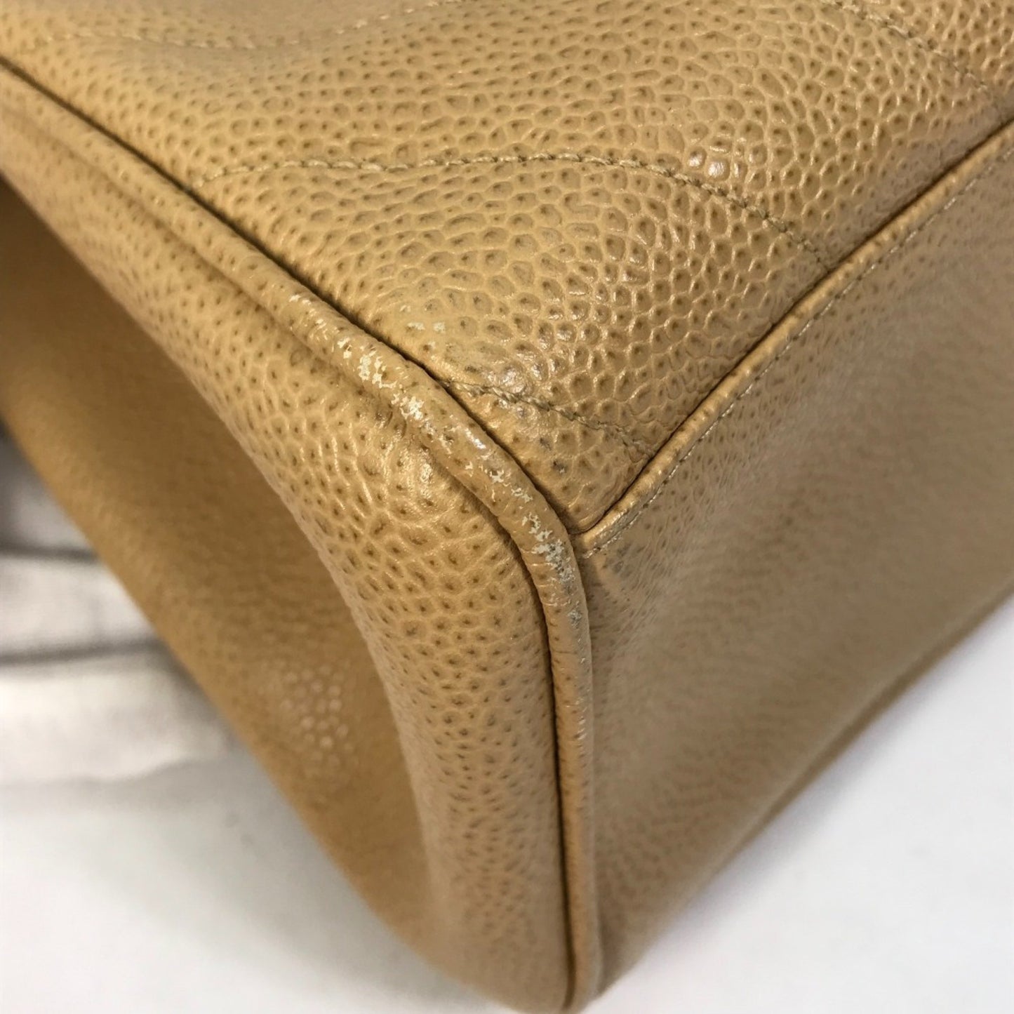 Chanel Brown Leather Wild Stitch