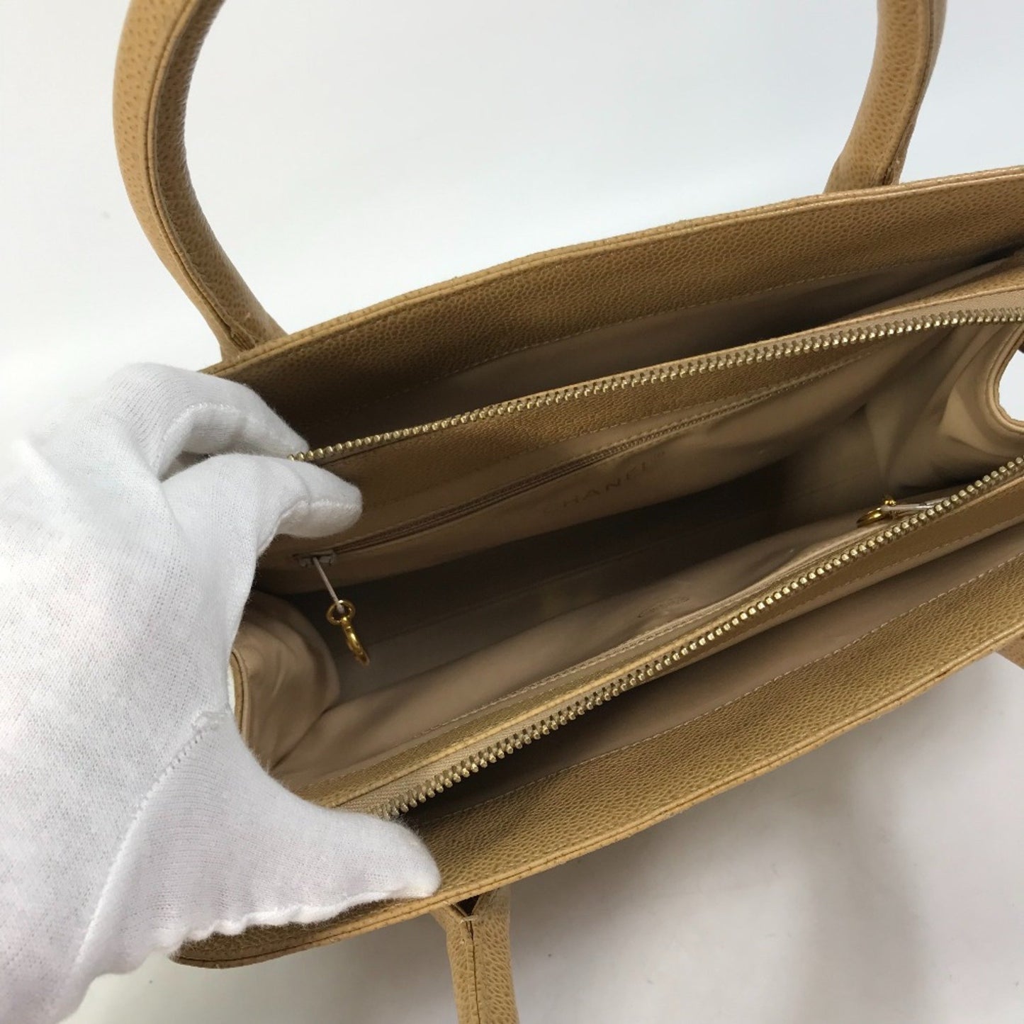 Chanel Brown Leather Wild Stitch