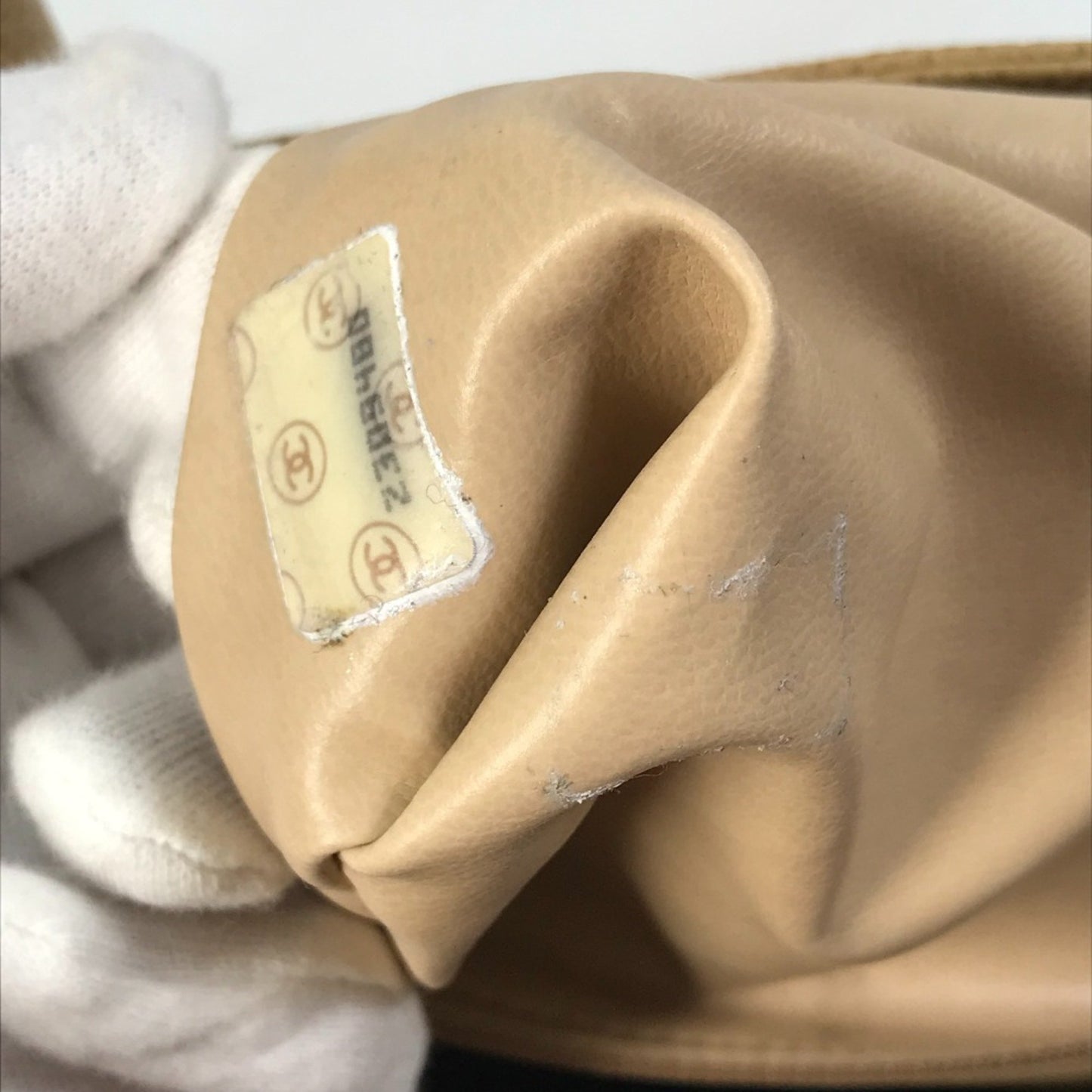 Chanel Brown Leather Wild Stitch