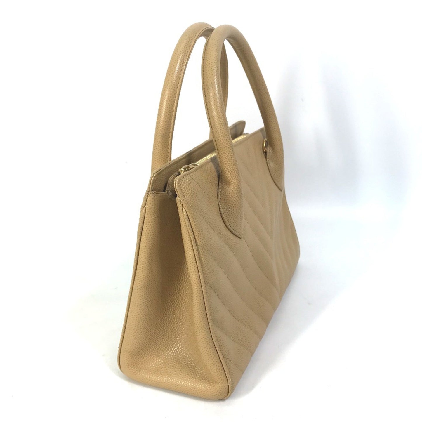 Chanel Brown Leather Wild Stitch