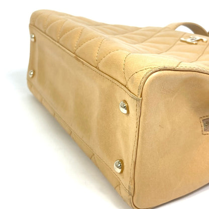 Chanel Brown Leather Wild Stitch