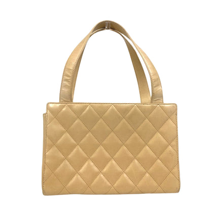 Chanel Brown Leather Wild Stitch