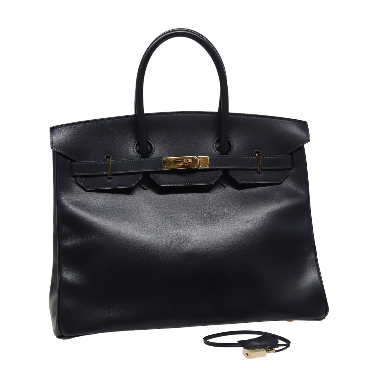 Hermès Black Leather Birkin 35