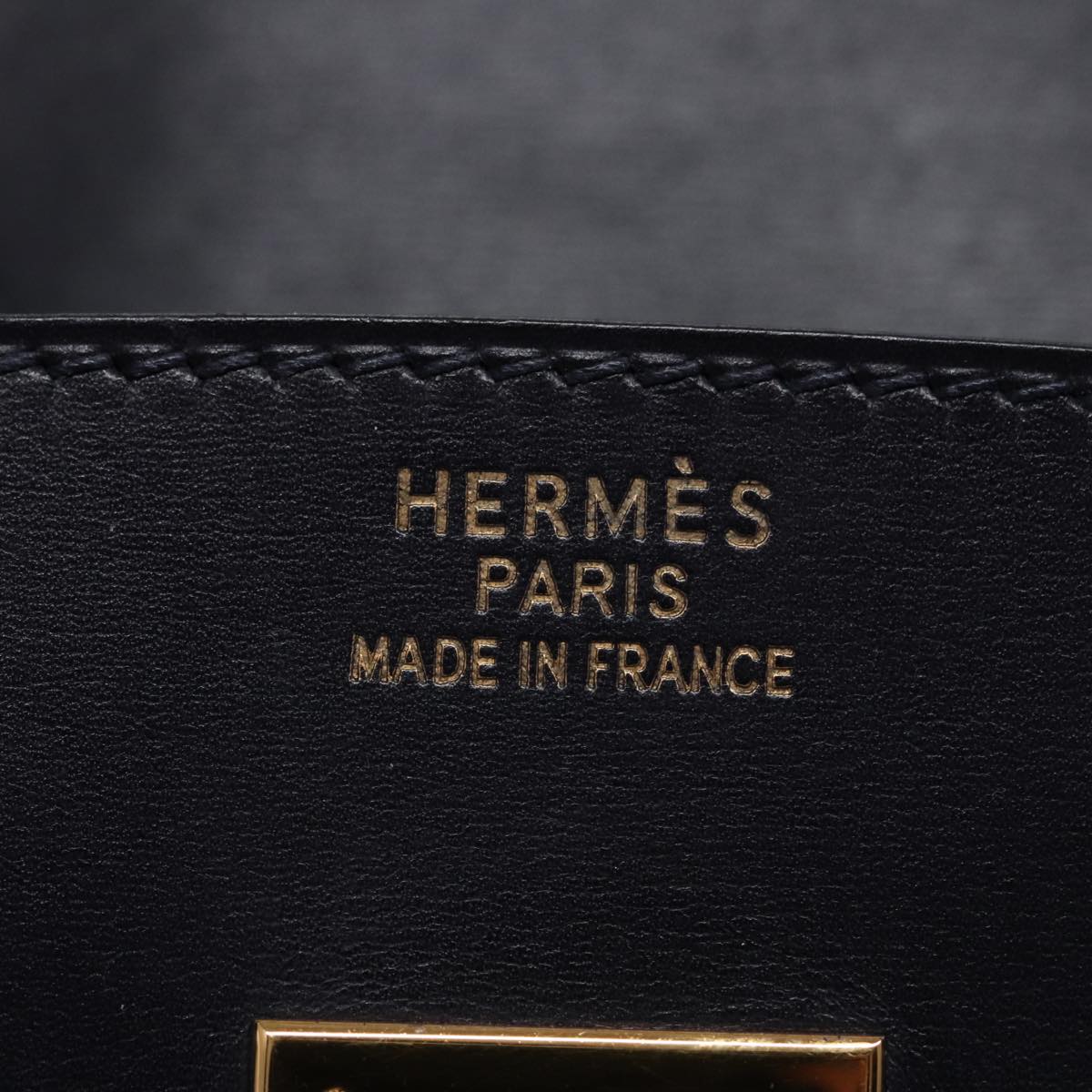 Hermès Black Leather Birkin 35