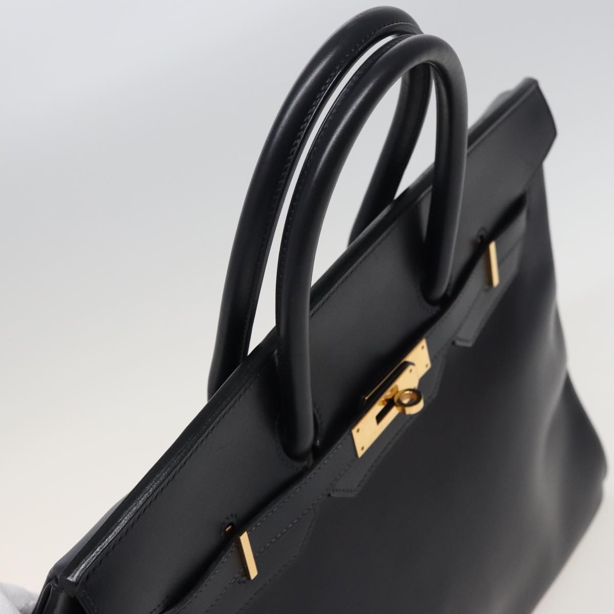 Hermès Black Leather Birkin 35