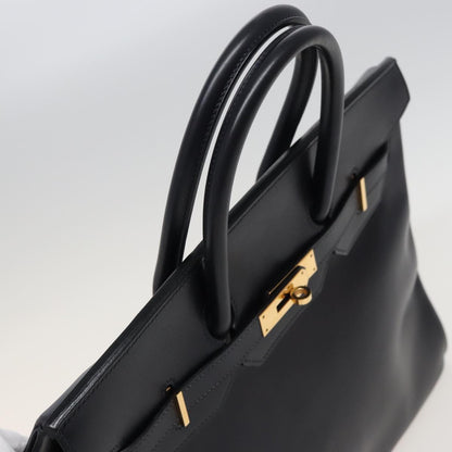 Hermès Black Leather Birkin 35