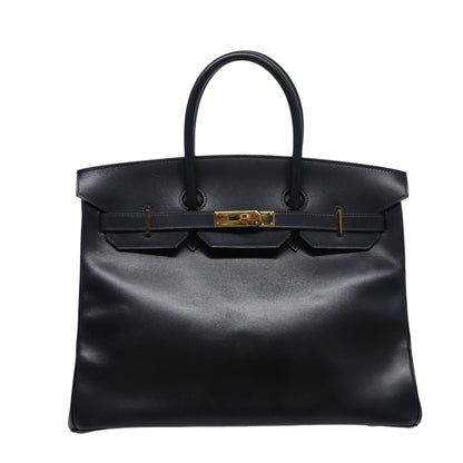 Hermès Black Leather Birkin 35