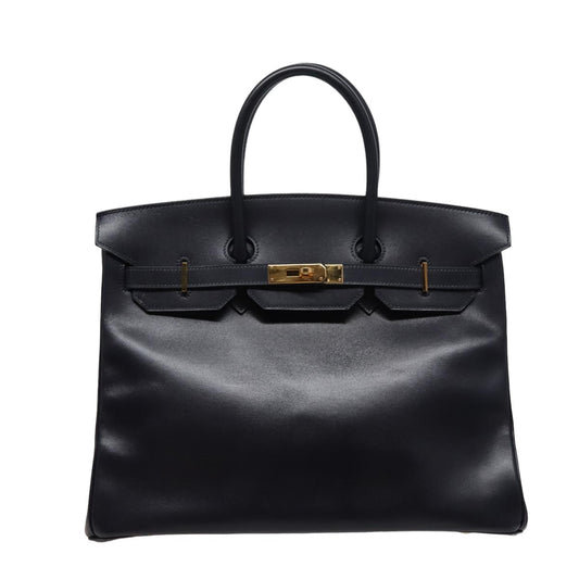 Hermès Black Leather Birkin 35