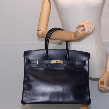 Hermès Black Leather Birkin 35