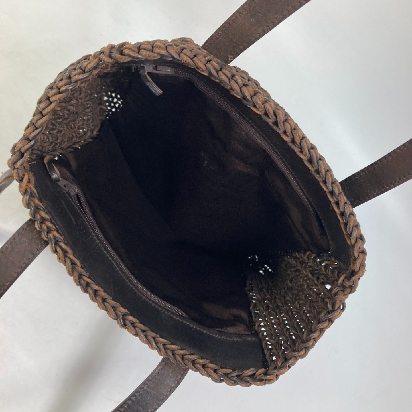 Chanel Brown Leather Cabas