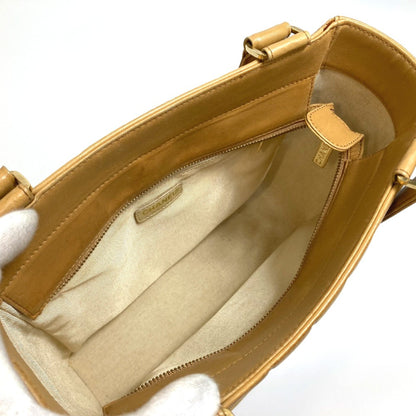 Chanel Brown Leather Chocolate Bar