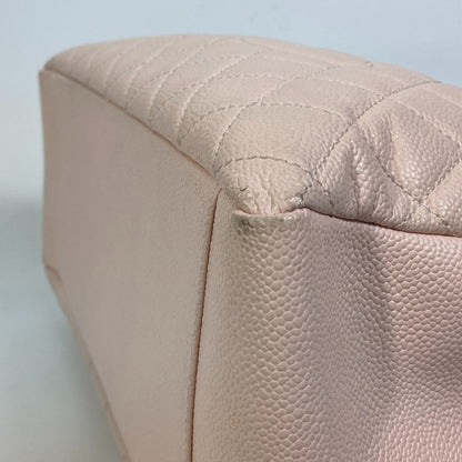 Chanel Pink Leather Shopping