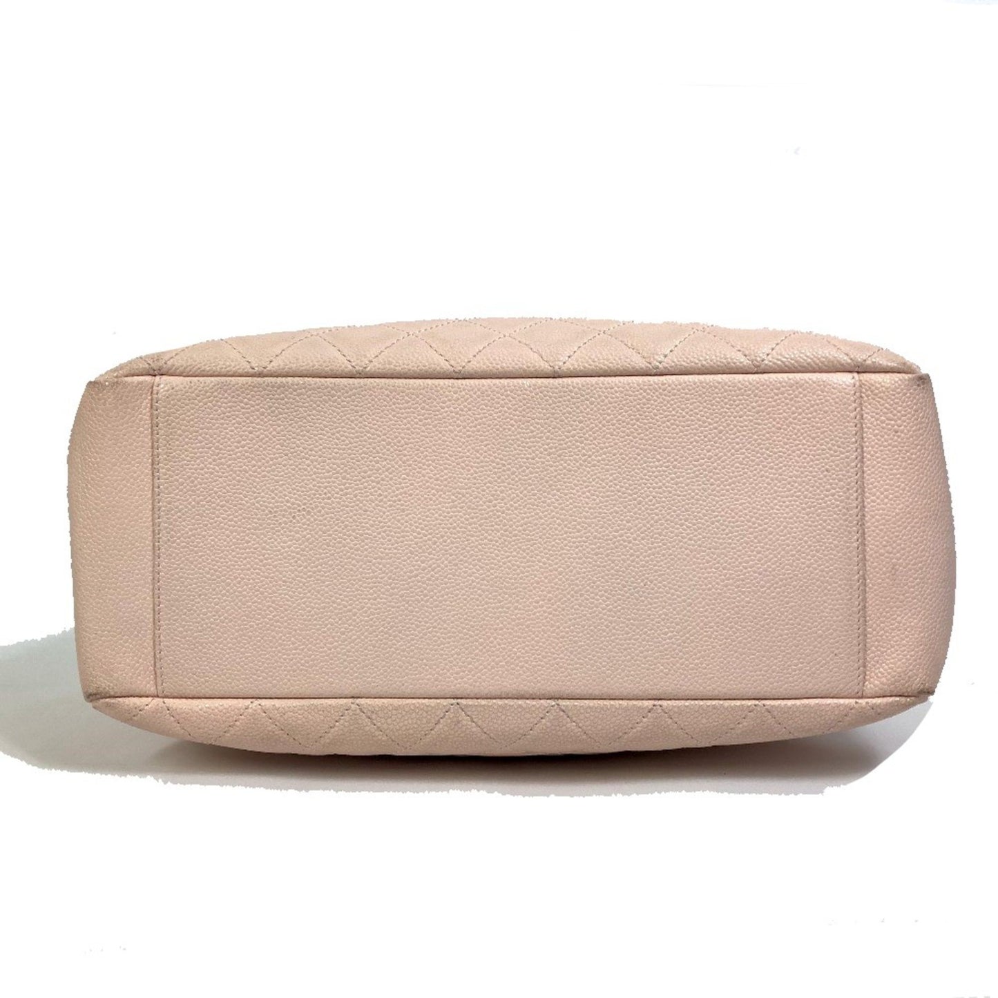Chanel Pink Leather Shopping