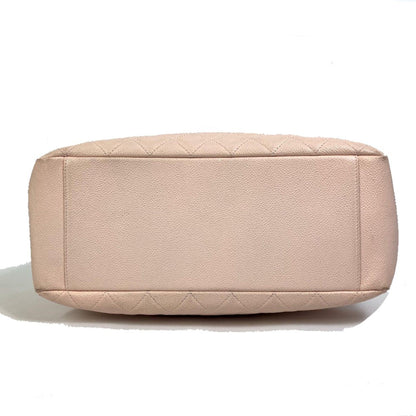 Chanel Pink Leather Shopping