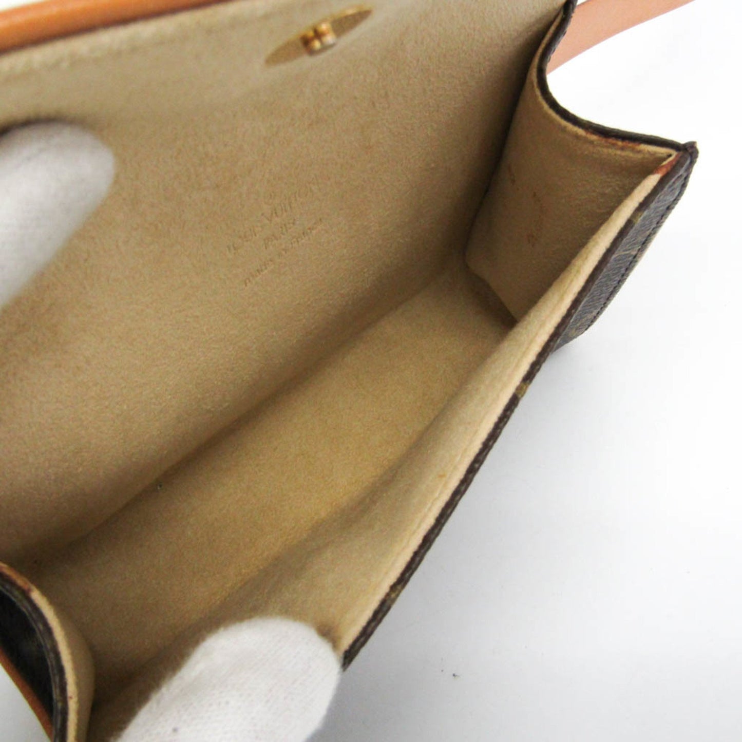 Louis Vuitton Brown Canvas Pochette Florentine