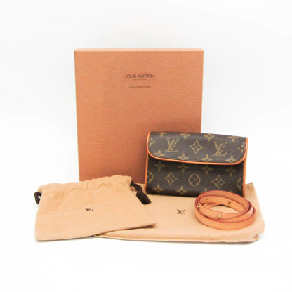 Louis Vuitton Brown Canvas Pochette Florentine
