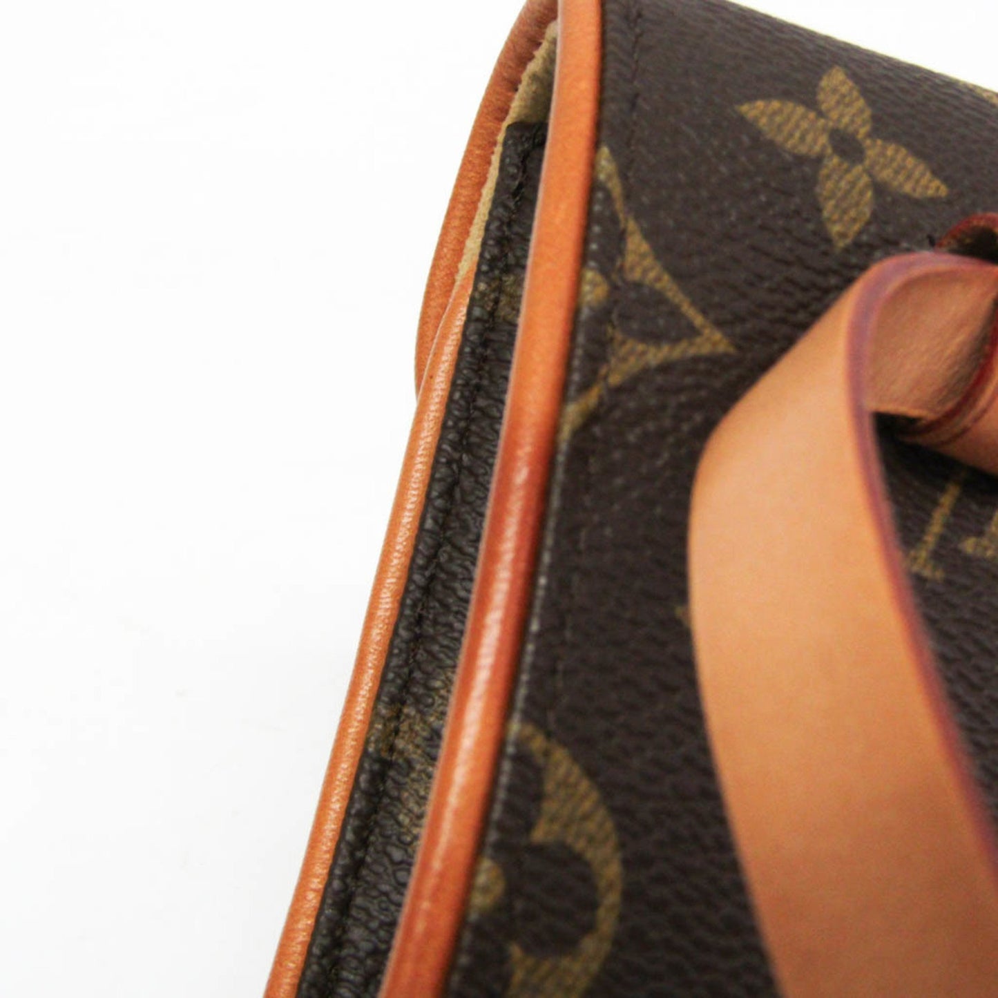 Louis Vuitton Brown Canvas Pochette Florentine