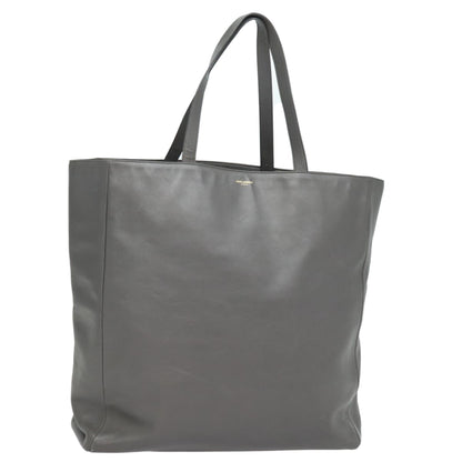 Saint Laurent Gray Leather Reversible