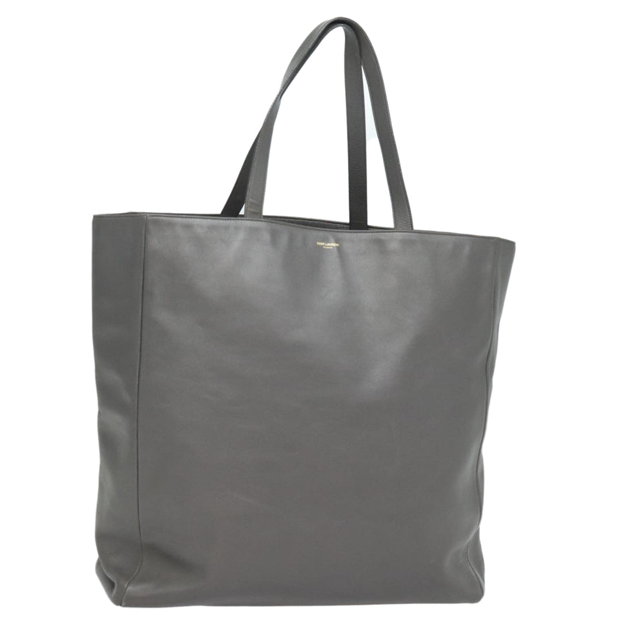 Saint Laurent Gray Leather Reversible