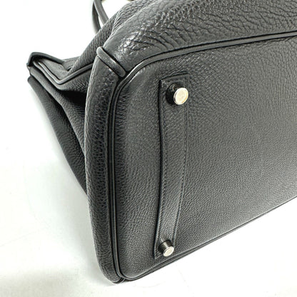 Hermès Black Leather Birkin 35