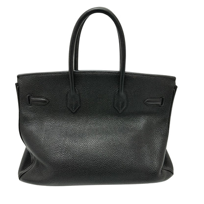 Hermès Black Leather Birkin 35