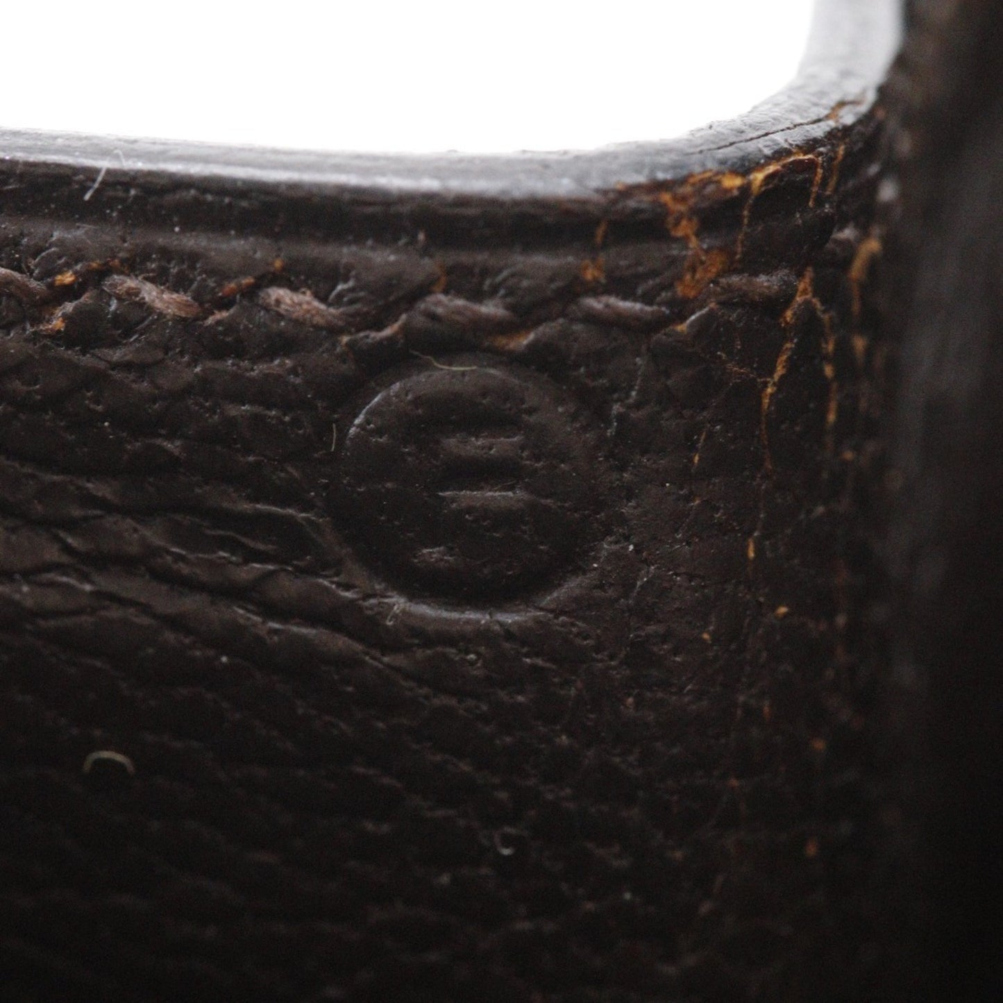 Hermès Brown Leather Drag