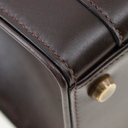 Hermès Brown Leather Drag