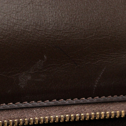 Hermès Brown Leather Drag