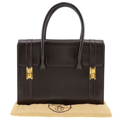 Hermès Brown Leather Drag