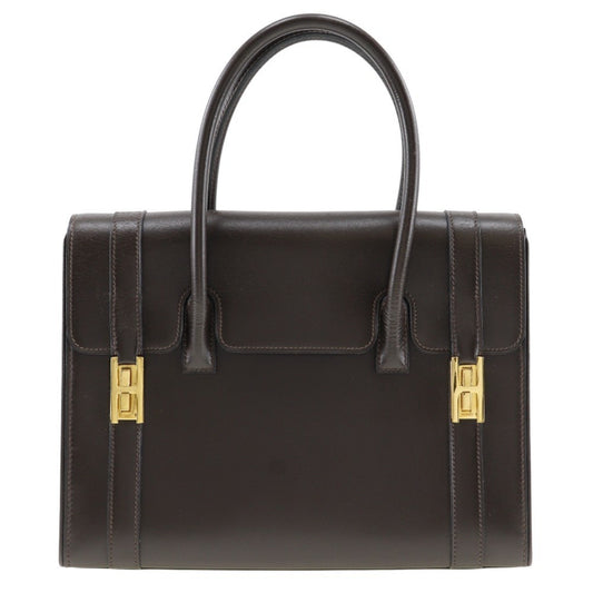 Hermès Brown Leather Drag