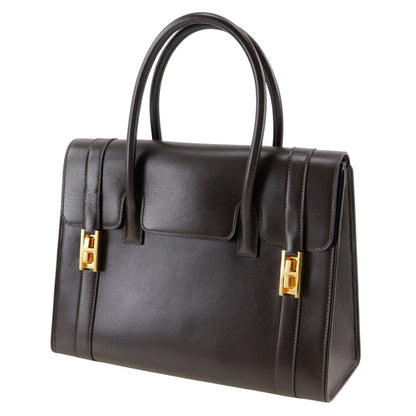 Hermès Brown Leather Drag